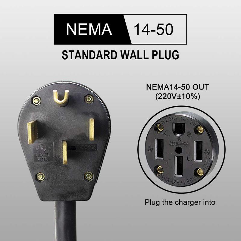 Tesla Wall Connector - Electric Vehicle (EV) Charger - Level 2 - up to 48A  with 24' Cable